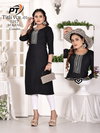 Titli Vol 1 By Pt Rayon Viscose Dobby Surat Kurti Wholesale Market
